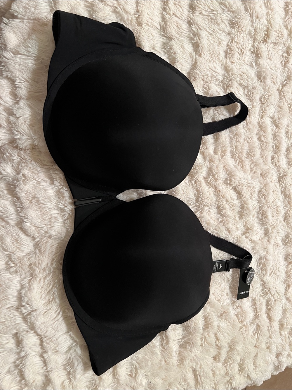 Torrid T shirt push up smooth front close 360 back smoothing bra 42C